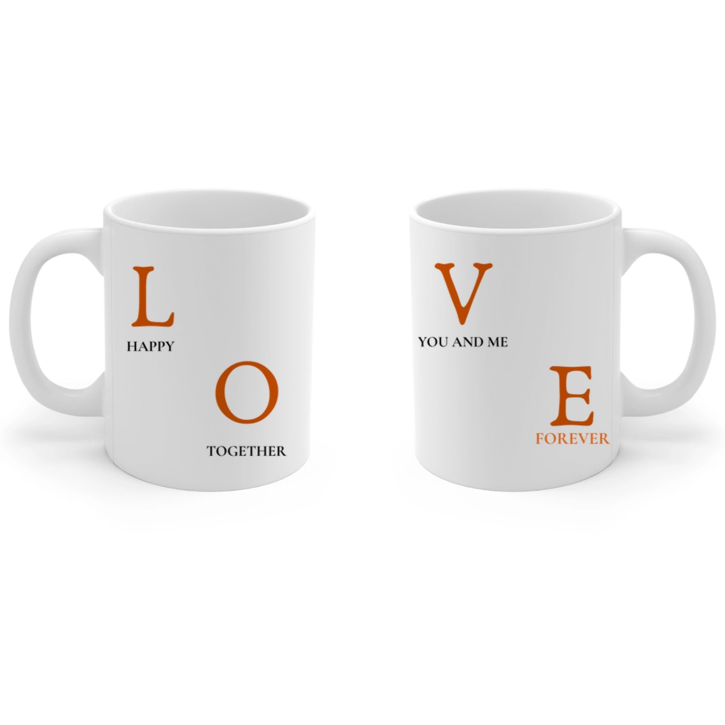 You & Me Forever – Personalized Photo Mug