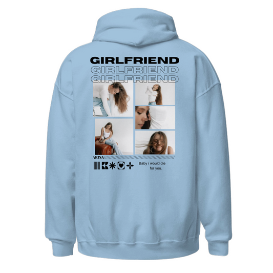 Personalized Couple Photo Hoodies – Girlfriend & Boyfriend