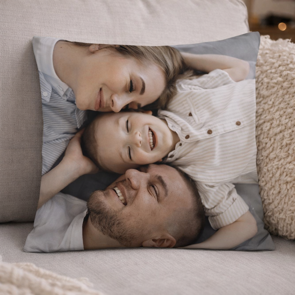 Personalized Photo Memory Pillow