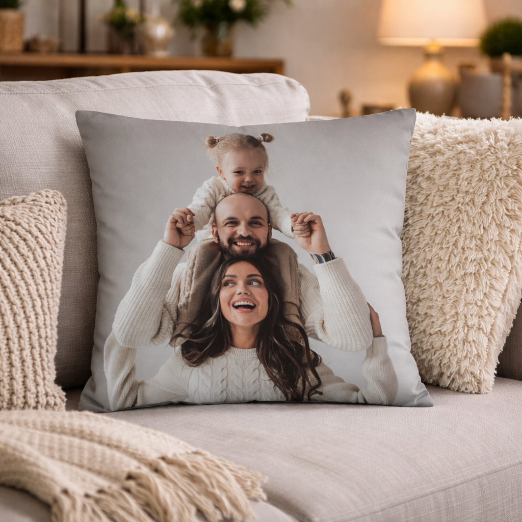 Personalized Photo Memory Pillow