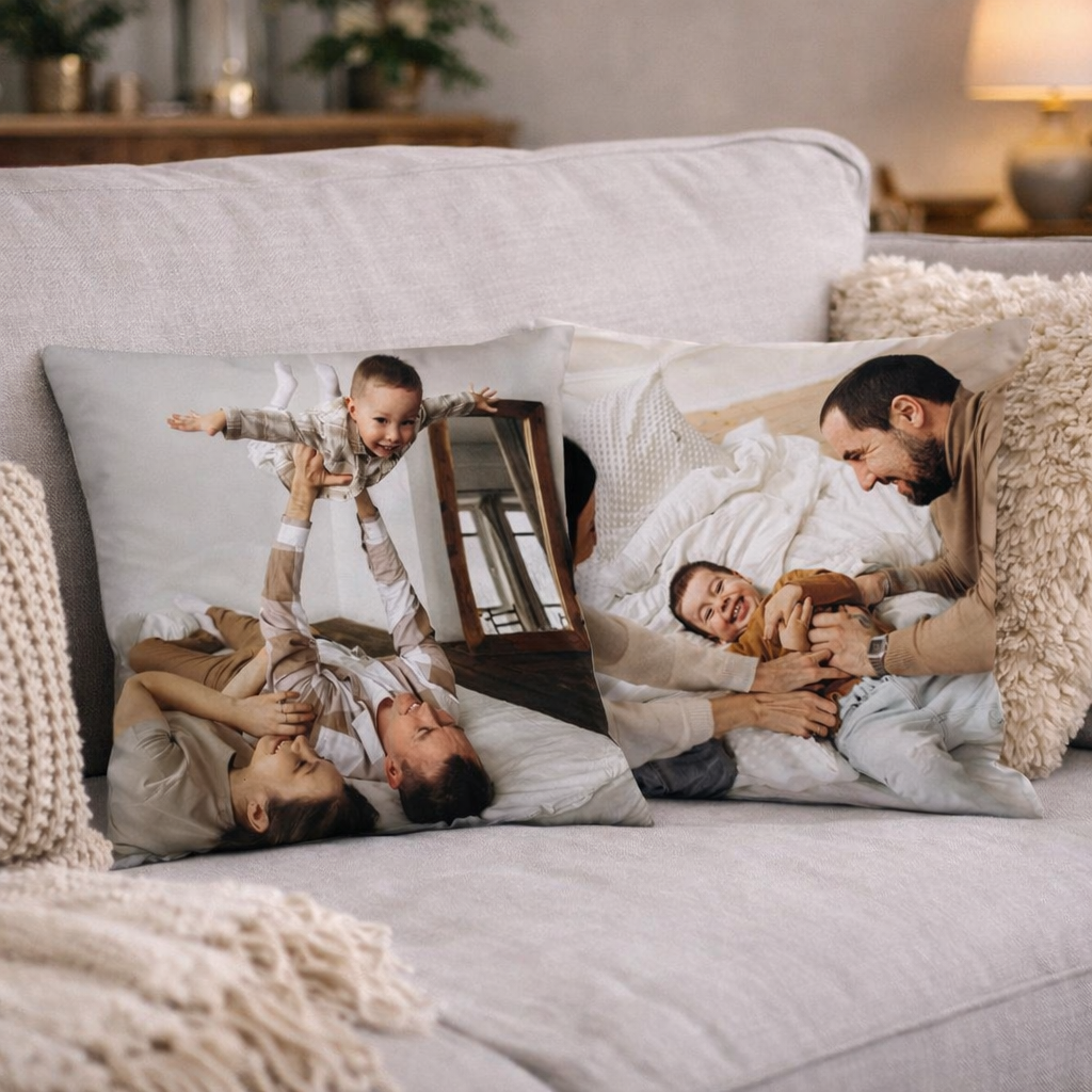 Personalized Photo Memory Pillow