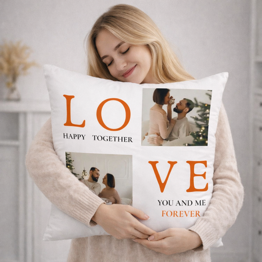 Personalized Love Photo Pillow