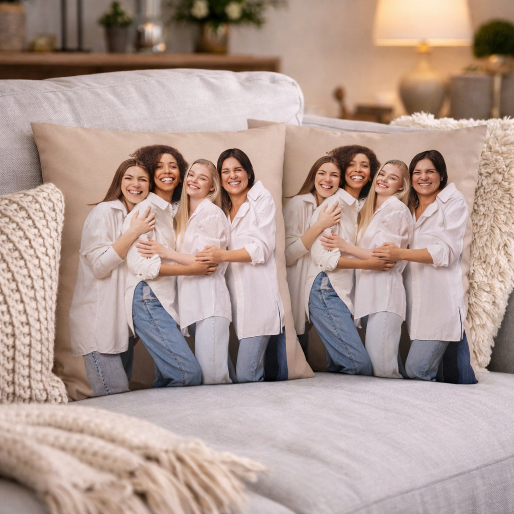 Personalized Photo Memory Pillow