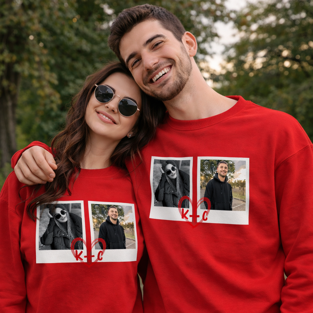 Custom Love sweatshirt  with Names or Initials